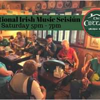 Traditional Irish Music Seisiún | The Cottage Irish Pub